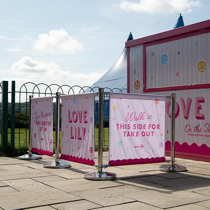 Love Lily cafe barriers 